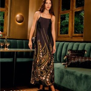 Farm Rio Lenzing Ecovero Midi Slip Dress